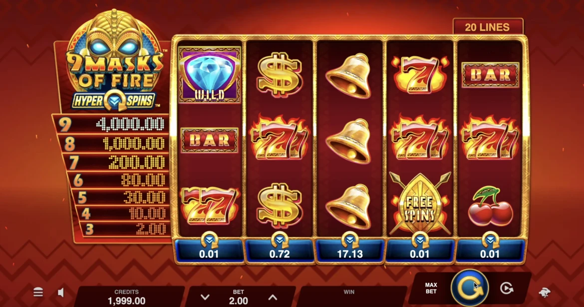 9 Masks of Fire HyperSpins